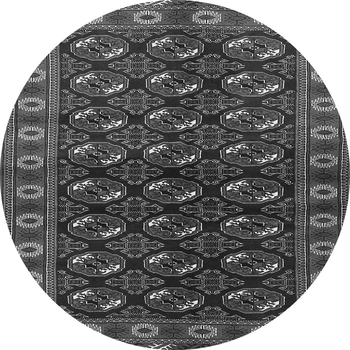 Square Persian Gray Traditional Rug, tr2847gry