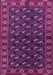 Persian Purple Traditional Rug, tr2847pur
