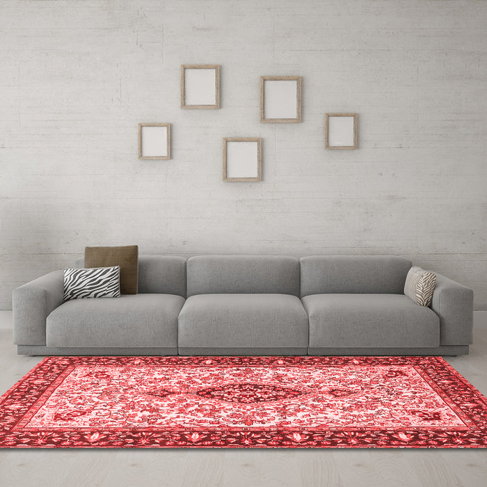 Traditional Red Washable Rugs