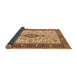 Sideview of Persian Brown Traditional Rug, tr2848brn