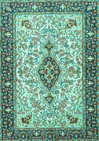 Persian Turquoise Traditional Rug, tr2848turq