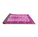 Sideview of Persian Pink Traditional Rug, tr2848pnk