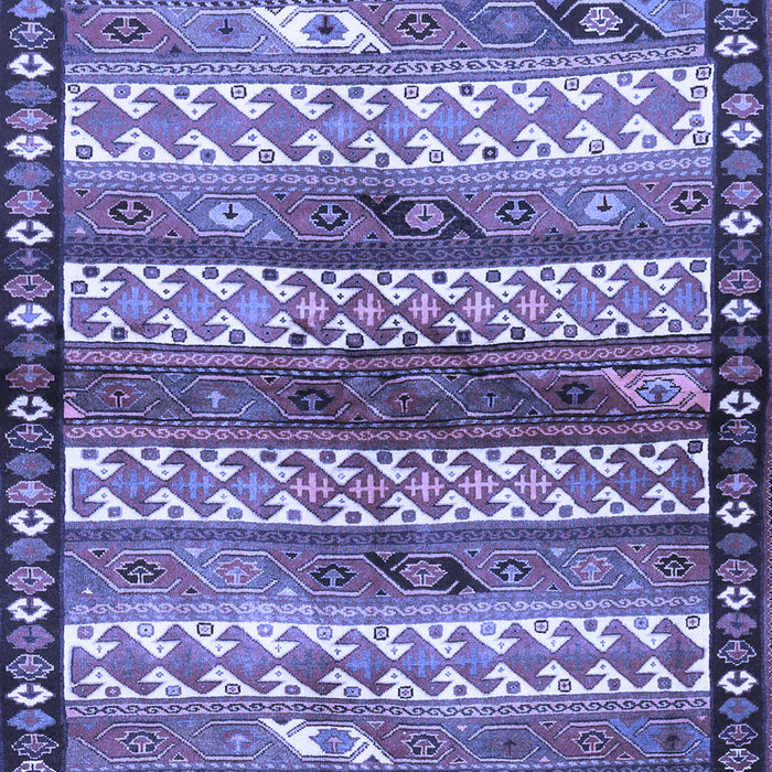 Southwestern Blue Country Rug, tr2849blu