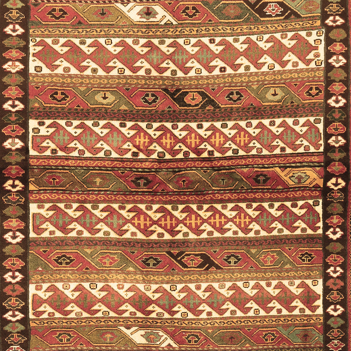 Southwestern Brown Country Rug, tr2849brn