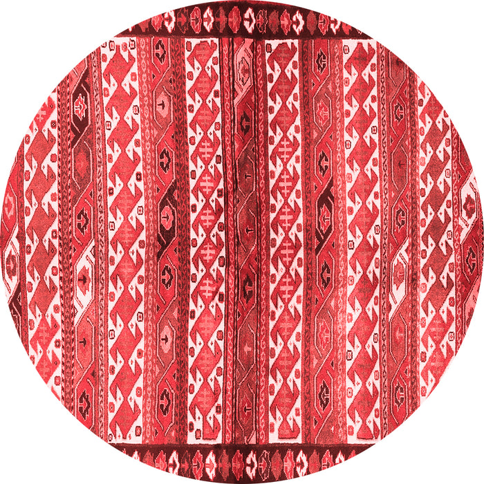Machine Washable Southwestern Red Country Rug, wshtr2849red