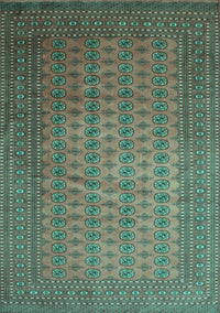 Persian Turquoise Traditional Rug, tr284turq