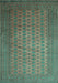 Persian Turquoise Traditional Rug, tr284turq