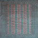 Square Persian Light Blue Traditional Rug, tr284lblu