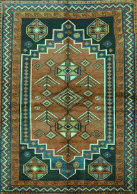 Persian Turquoise Traditional Rug, tr2850turq