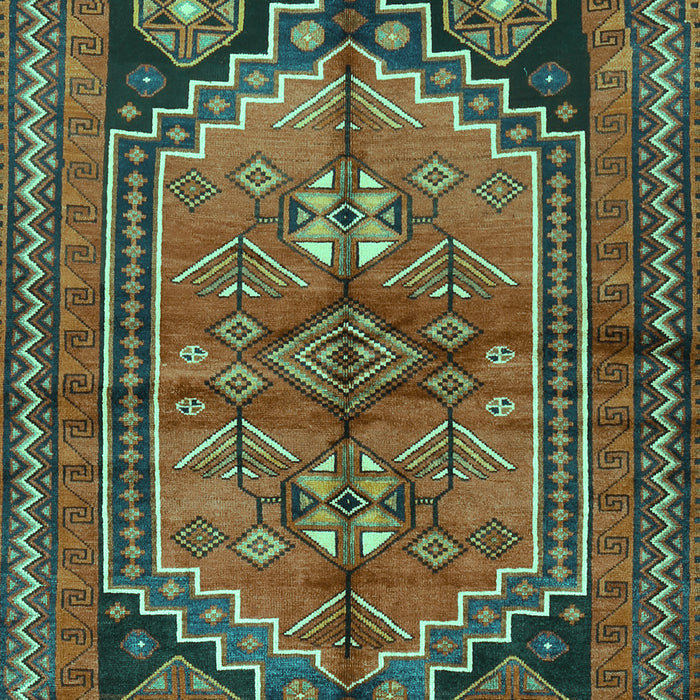 Persian Turquoise Traditional Rug, tr2850turq