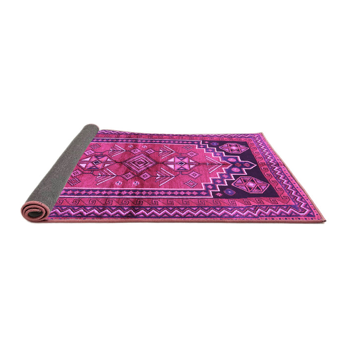 Sideview of Persian Purple Traditional Rug, tr2850pur
