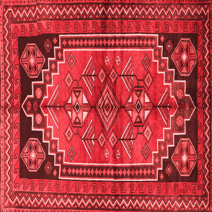 Machine Washable Persian Red Traditional Rug, wshtr2850red