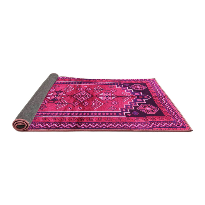 Sideview of Persian Pink Traditional Rug, tr2850pnk