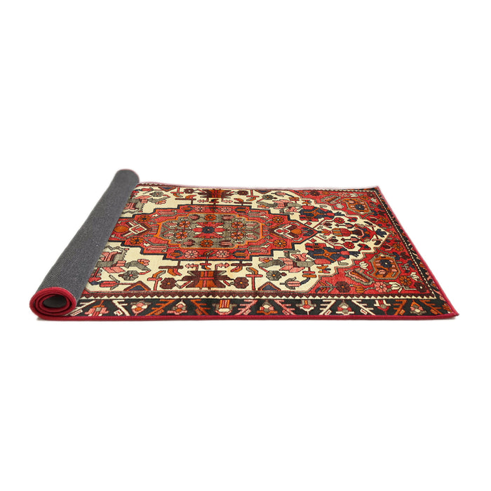 Sideview of Traditional Red Persian Rug, tr2851