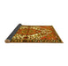 Sideview of Persian Yellow Traditional Rug, tr2851yw