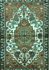 Persian Turquoise Traditional Rug, tr2851turq