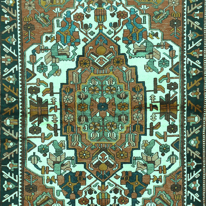 Persian Turquoise Traditional Rug, tr2851turq