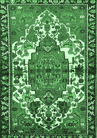 Persian Emerald Green Traditional Rug, tr2851emgrn