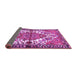 Sideview of Persian Purple Traditional Rug, tr2851pur