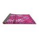 Sideview of Persian Pink Traditional Rug, tr2851pnk
