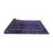 Sideview of Persian Blue Traditional Rug, tr2852blu