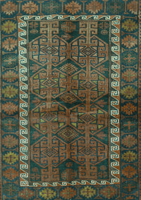 Persian Turquoise Traditional Rug, tr2852turq