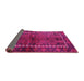 Sideview of Persian Pink Traditional Rug, tr2852pnk