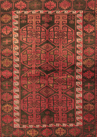 Persian Brown Traditional Rug, tr2852brn