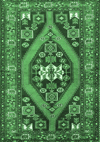 Persian Emerald Green Traditional Rug, tr2853emgrn