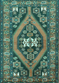 Persian Turquoise Traditional Rug, tr2853turq