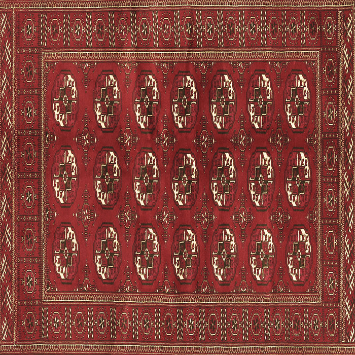 Square Persian Brown Traditional Rug, tr2854brn