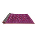 Sideview of Persian Purple Traditional Rug, tr2854pur