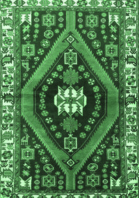 Persian Emerald Green Traditional Rug, tr2855emgrn