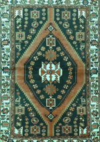 Persian Turquoise Traditional Rug, tr2855turq