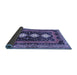 Sideview of Persian Blue Traditional Rug, tr2856blu