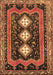 Machine Washable Persian Brown Traditional Rug, wshtr2856brn