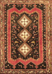 Persian Brown Traditional Rug, tr2856brn