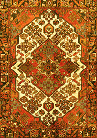 Persian Yellow Traditional Rug, tr2857yw