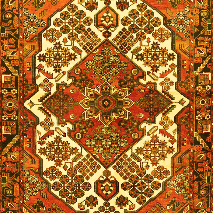 Persian Yellow Traditional Rug, tr2857yw