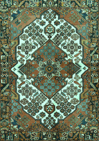 Persian Turquoise Traditional Rug, tr2857turq