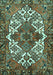 Persian Turquoise Traditional Rug, tr2857turq