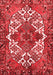Persian Red Traditional Area Rugs