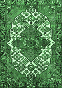 Persian Emerald Green Traditional Rug, tr2857emgrn