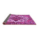 Sideview of Persian Purple Traditional Rug, tr2857pur