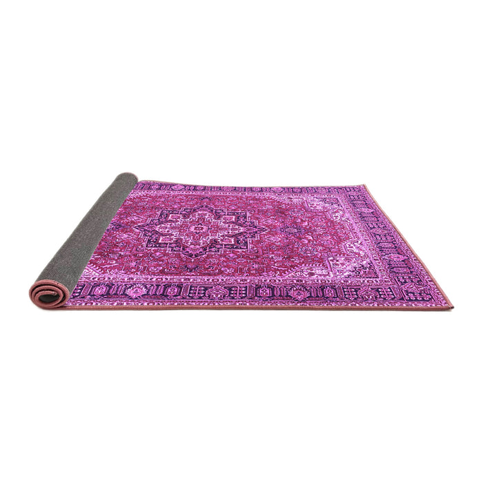 Sideview of Persian Purple Traditional Rug, tr2858pur