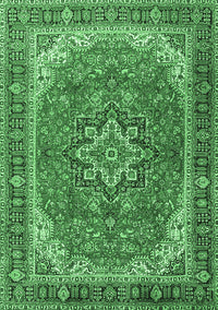 Persian Emerald Green Traditional Rug, tr2858emgrn