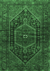 Persian Emerald Green Traditional Rug, tr2859emgrn