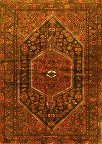 Persian Yellow Traditional Rug, tr2859yw
