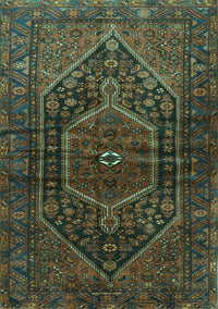 Persian Turquoise Traditional Rug, tr2859turq
