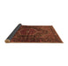 Sideview of Persian Brown Traditional Rug, tr2859brn